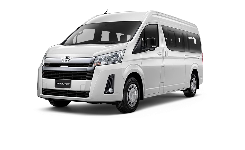 ภาพประกอบรุ่น Toyota Commuter ไม่ใช่ภาพรถจริงของสาขา